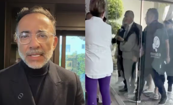 Fernando Flores, alcalde de Metepec, pide disculpas portando saco de más de 50 mil pesos