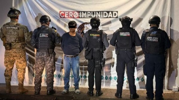 Capturan en Tapachula, Chiapas, a presunto líder de la MS-13 buscado por la justicia salvadoreña