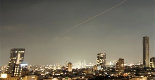 Irán lanza varios proyectiles sobre territorio de Israel