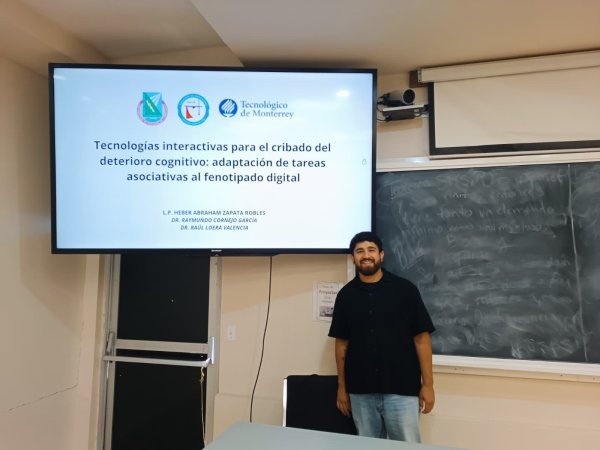 Alumno de FING-UACH busca desarrollar app para detección temprana de síntomas de Alzheimer