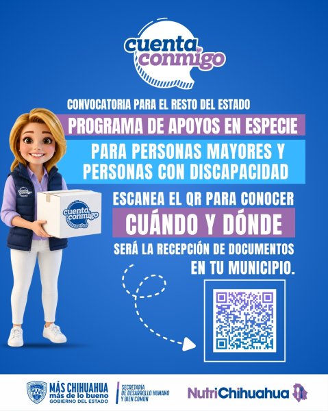 Inicia recepción de documentos para acceder a apoyos alimentarios de NutriChihuahua