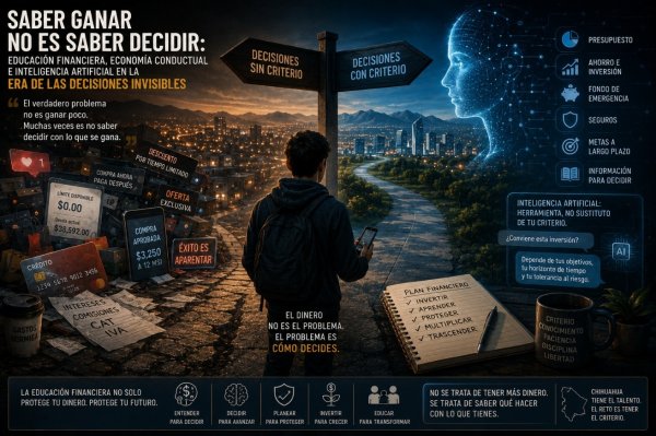 Saber ganar no es saber decidir: educación financiera, economía conductual e inteligencia artificial en la era de las decisiones invisibles