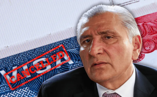Asegura Riva Palacio que EU revocó Visa de Adán Augusto