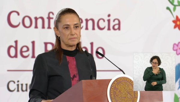 Sheinbaum acusa a Salinas Pliego de provocar marchas del CNTE