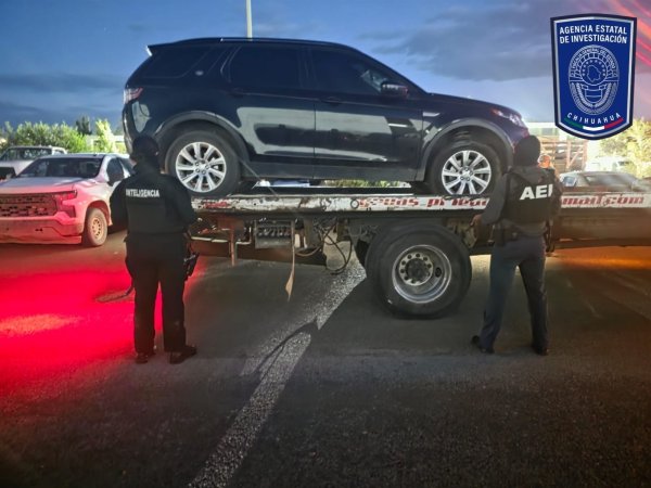 Asegura AEI dos vehículos con reporte de robo