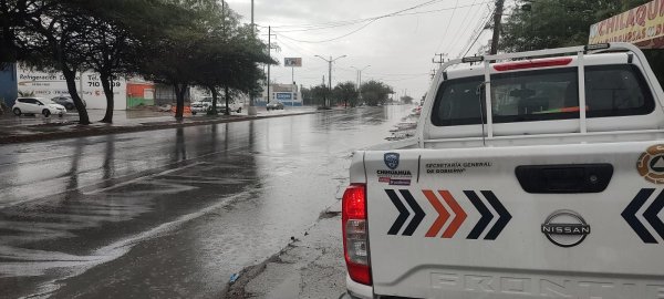 Alerta Protección Civil por temporal de lluvias en Chihuahua