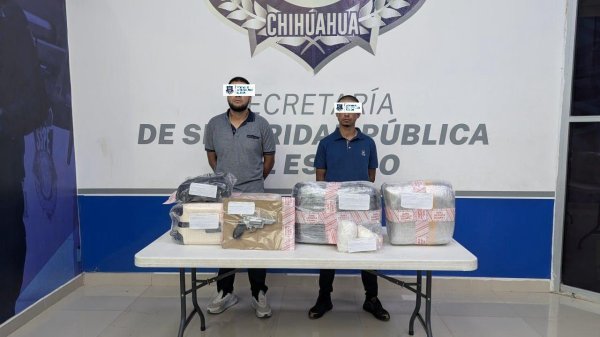 Realiza SSPE detención de dos presuntos implicados en doble homicidio en Ciudad Juárez