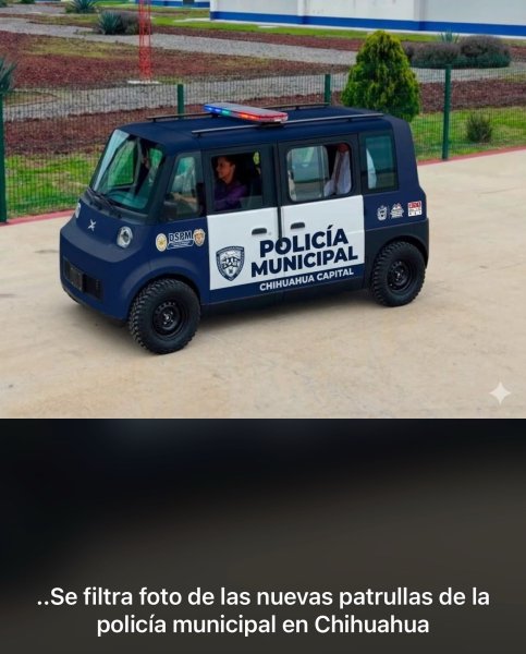 Se filtra foto de las nuevas patrullas de la policía municipal en Chihuahua