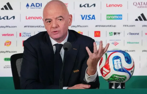 Infantino asegura estar 