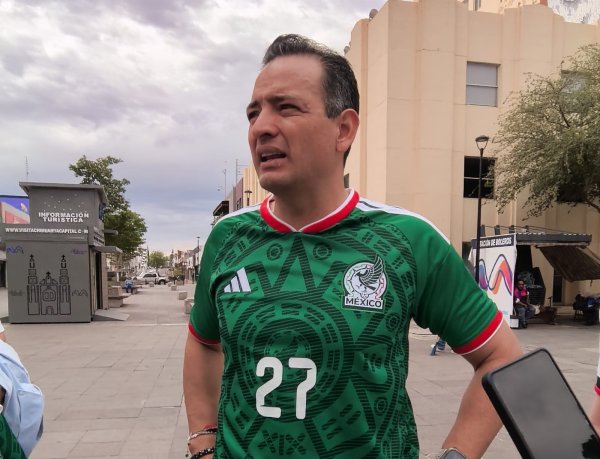 Invita Marco Bonilla a disfrutar del Mundial en Plaza del Ángel durante el Fan Fest