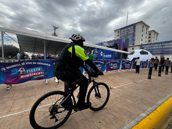 Implementa SSPE operativo especial de movilidad durante Fiesta Mundialista en Plaza del Ángel