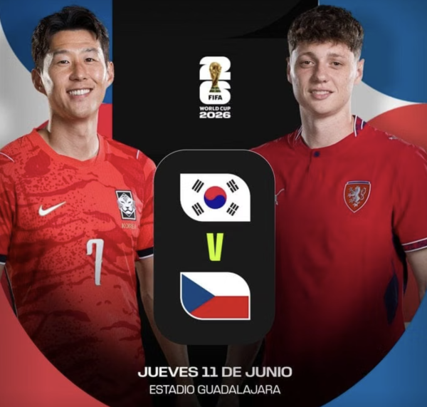 Corea del Sur vs Chequia: cuándo, dónde y cómo ver el partido