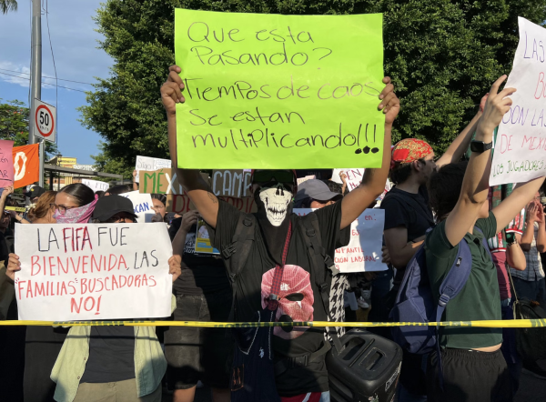 Activistas y familiares de desaparecidos aprovechan arranque del Mundial para visibilizar crisis en Jalisco