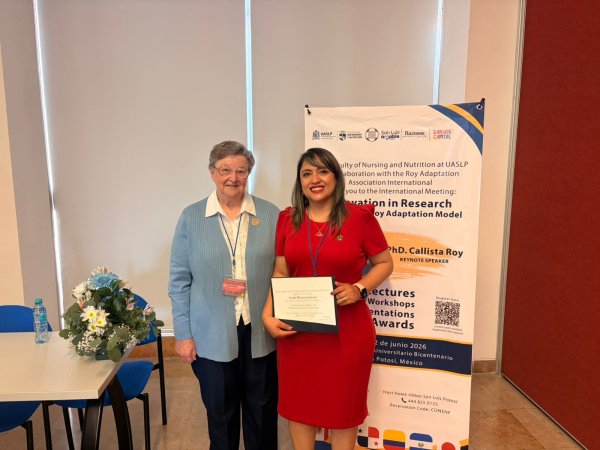 Obtiene directora de FEN-UACH reconocimiento internacional por investigación sobre cuidadores de personas con cáncer