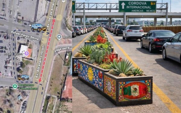 “Barreras permanentes en el camellón del puente libre”: Dip María Antonieta