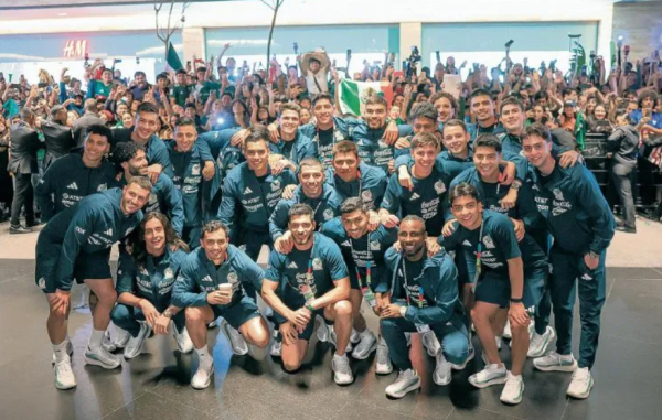 La Selección Mexicana llega a Guadalajara para su partido contra Corea