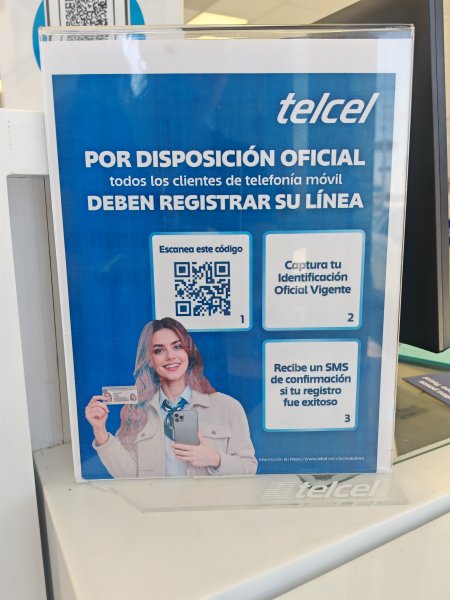 Alta demanda por registro de líneas telefónicas; usuarios acuden a sucursales para actualizar sus datos