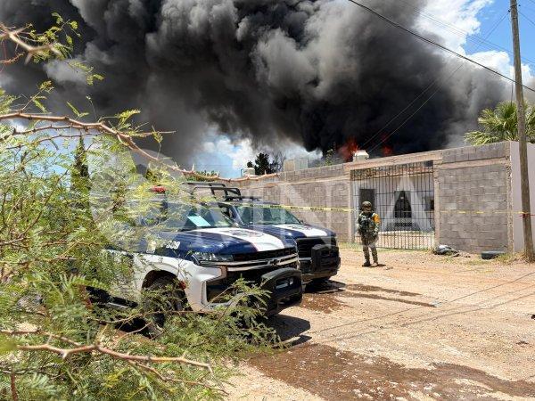 Arde otra recicladora, esta vez en la 3 de Mayo
