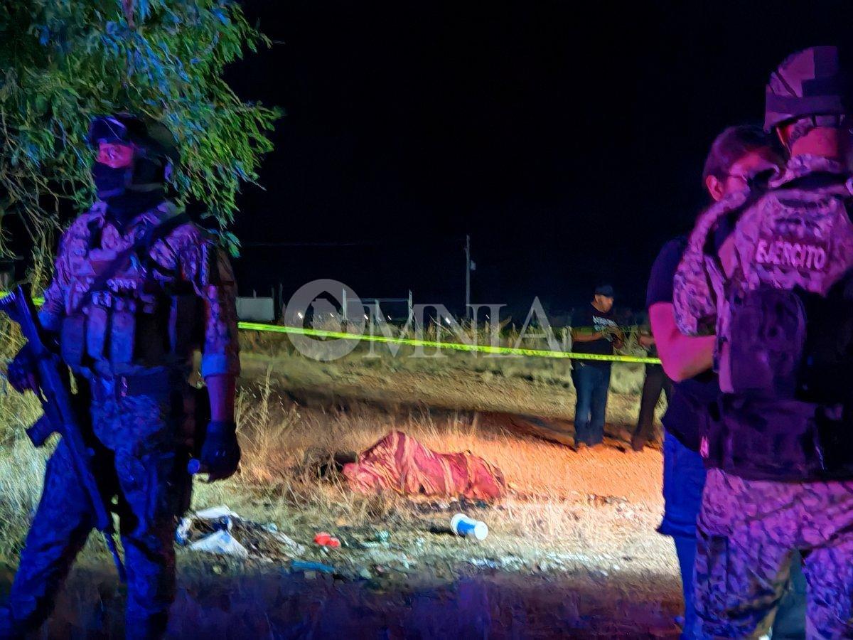 Localizan cuerpo envuelto en una cobija e intentan incendiarlo en Granja Sacramento
