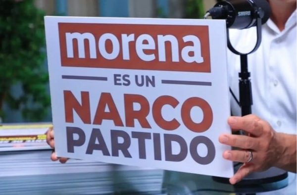Prohíbe el INE llamar a Morena narcopartido