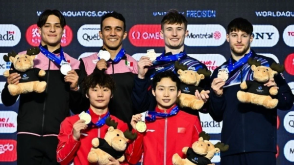México conquista dos medallas de plata en la Copa del Mundo de Clavados Montreal 2026