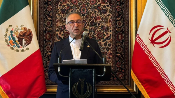 Embajador iraní espera que México condene bombardeos de EU a su país