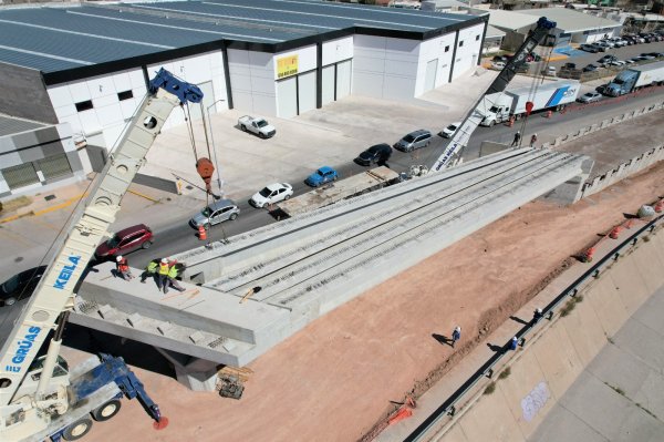 Mañana se reducirá circulación en vialidad Los Nogales por construcción de puente