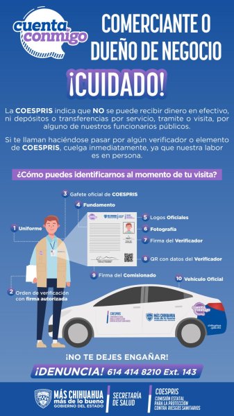 Advierte Coespris sobre red de estafas telefónicas en su nombre