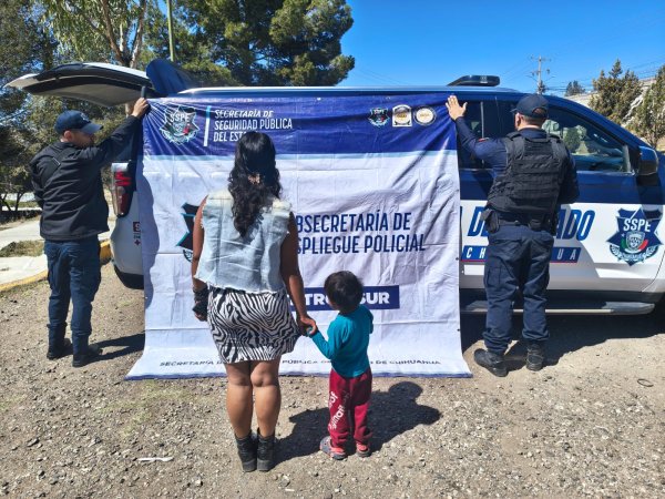 Localiza SSPE a menor de 2 años en situación de riesgo en Parral