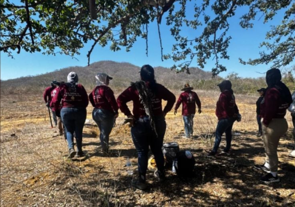 Buscadoras de Sinaloa reportan un nuevo hallazgo positivo en El Verde, Concordia