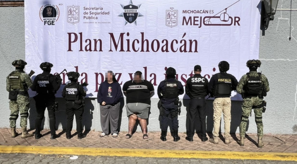 Detienen en Michoacán a ‘El Congo’, presunto implicado en atentado contra Carlos Manzo