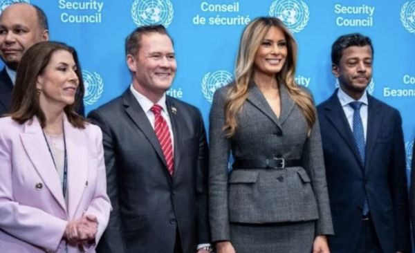 Melania Trump preside reunión de paz de la ONU sobre niños en conflicto tras ataque de EU a Irán