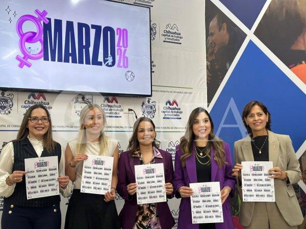 Presenta IMM actividades  en el marco del  8M