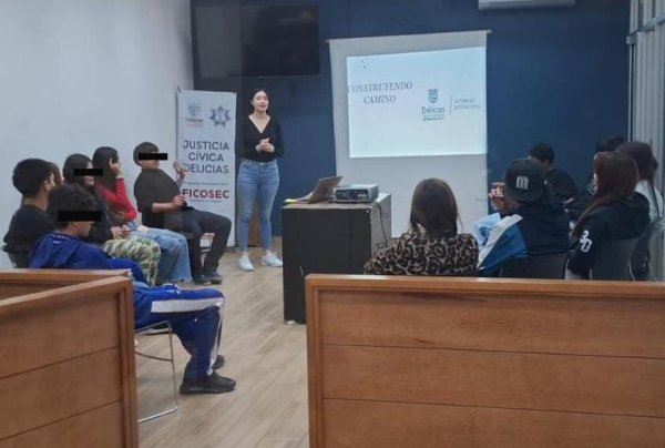 Fortalecen atención preventiva a adolescentes desde Justicia Cívica Delicias