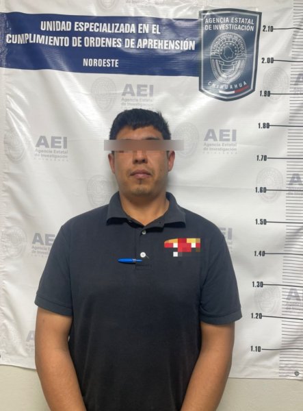 Cumplimenta AEI en NCG orden de aprehensión por violencia familiar