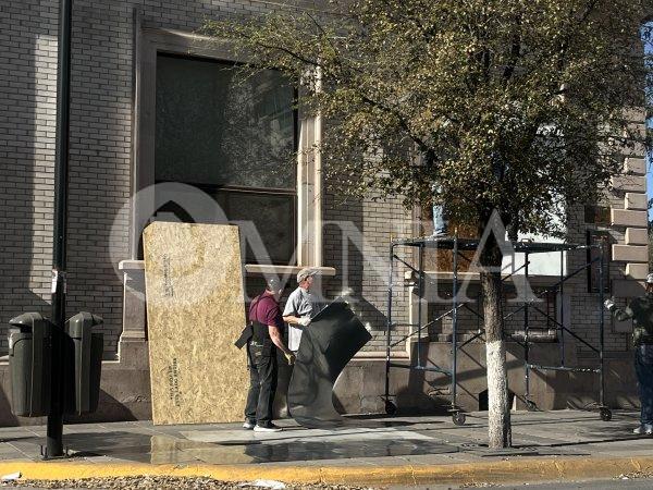 Resguardan edificio de Rectoría por 8M