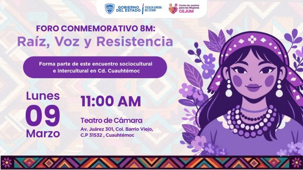 Preparan en Zona Occidente el foro Raíz, Voz y Resistencia