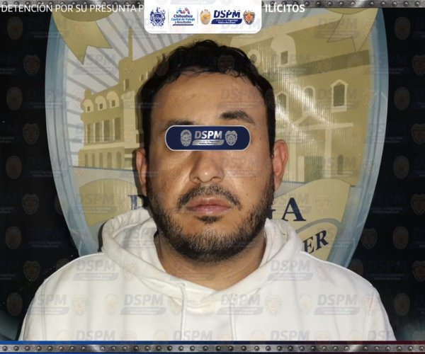 Detienen a hombre por falta administrativa en la colonia Obrera