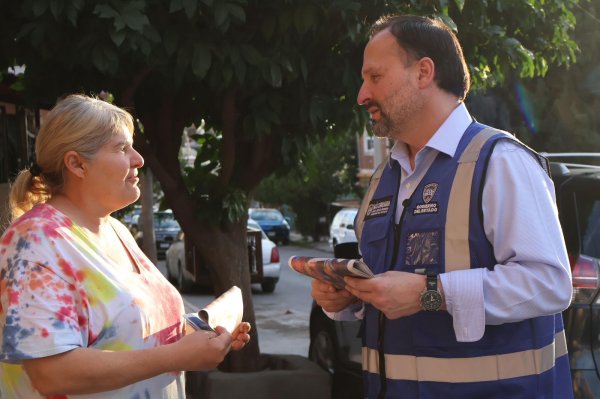 Difunde Santiago De la Peña logros de la Gobernadora en la colonia Margarita Maza de Juárez