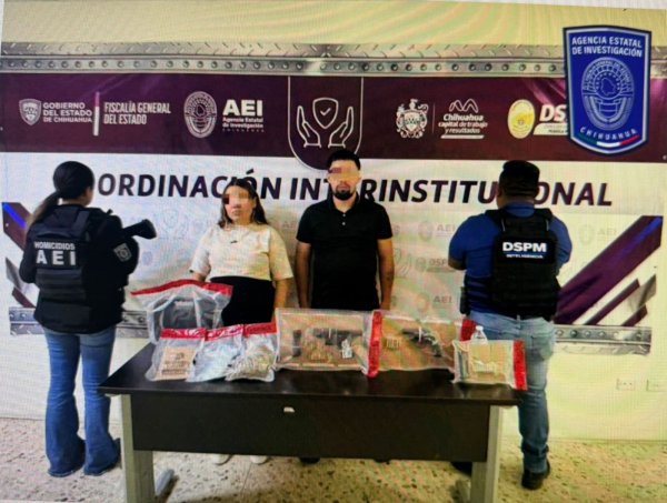 Vinculan a proceso a pareja detenida con droga y un arma de fuego en Quintas San Sebastián