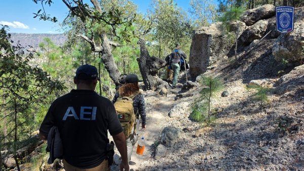 Localizan en rastreo, osamenta incompleta e indicios de interés criminalística