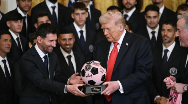 Trump recibe al Inter Miami en la Casa Blanca; celebra a Messi de cara al Mundial 2026