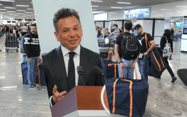 Taxis de plataforma podrán recoger a usuarios del Aeropuerto de Guadalajara durante Mundial: Lemus