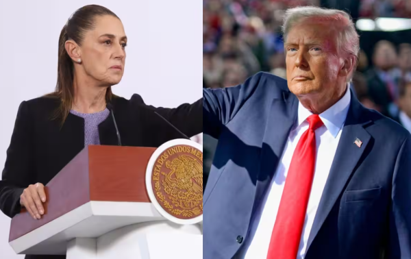 Trump revela que pidió a Sheinbaum actuar contra cárteles en México: ‘Déjeme erradicarlos’