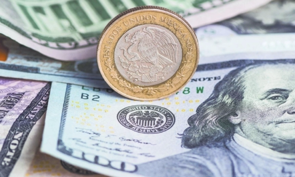 Peso mexicano se aprecia ante el dólar tras comentarios de Trump sobre el avance de la guerra