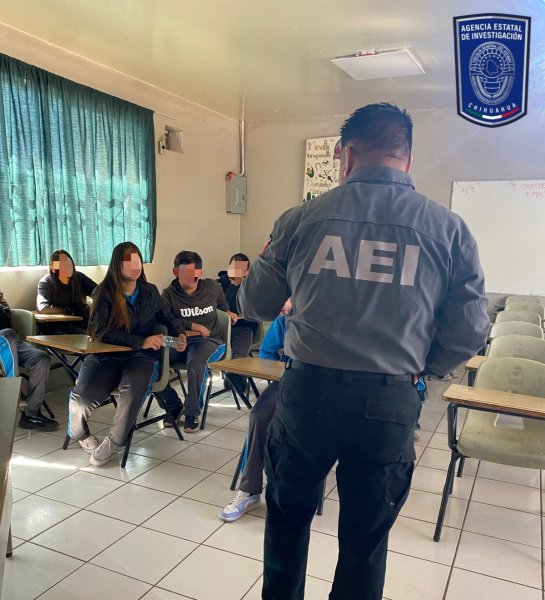 Concientiza GOECHI a estudiantes de San Buenaventura sobre el consumo de sustancias prohibidas