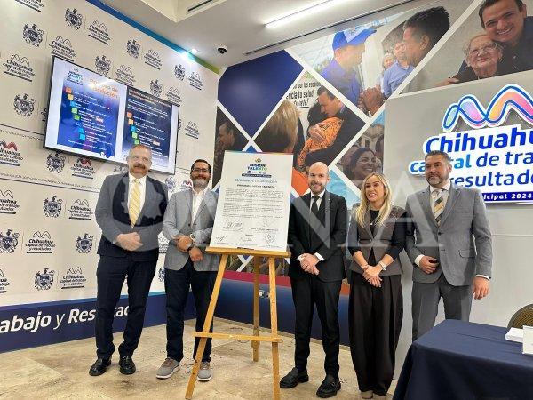 Firman convenio de colaboración Municipio y la WLO para el programa Misión Talento