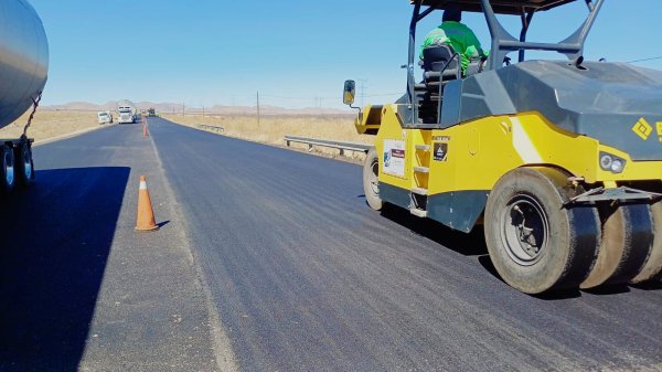Concluiye SICT trabajos de pavimentación en tramo carretero de San Buenaventura-Nuevo Casas Grandes