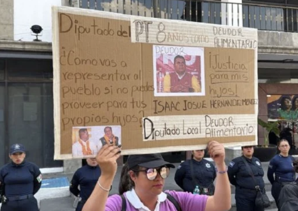 Pese a señalamientos, diputado del PT niega ser “deudor alimentario”