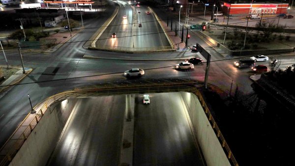 Emite Gobierno Municipal alerta vial por trabajos de mantenimiento en alumbrado público